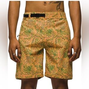NWT Prana Tropical Print board shorts size 32